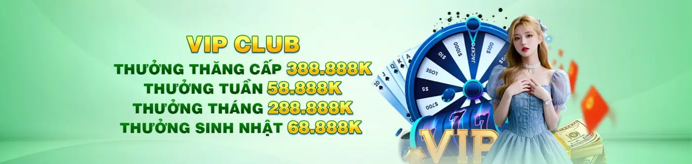 Dn88 đẳng cấp Vip Club thưởng thăng cấp lên đến 10tr vnđ